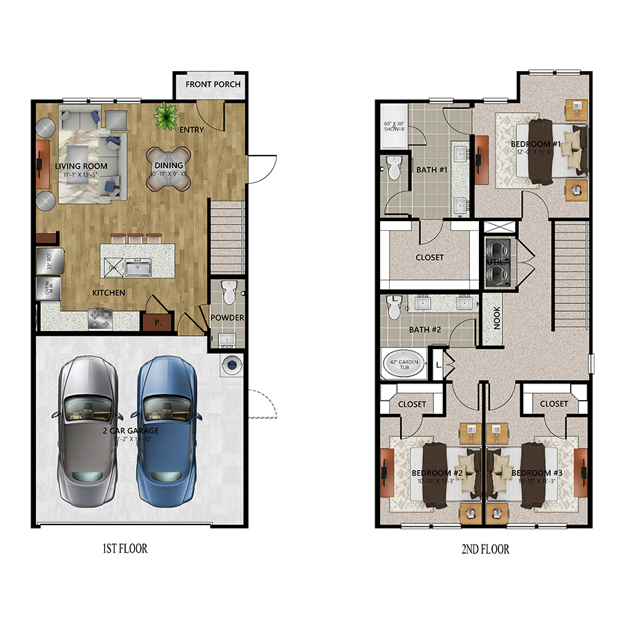 Cypress floorplan layout