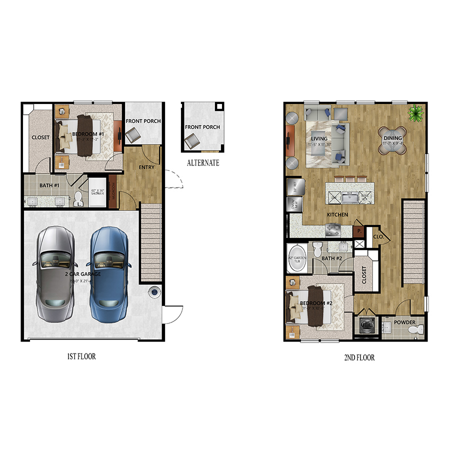 Magnolia floorplan layout