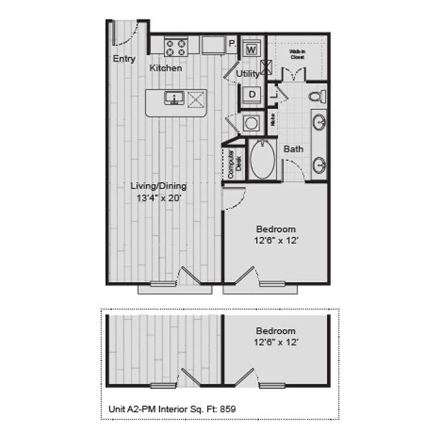 A2 floorplan layout