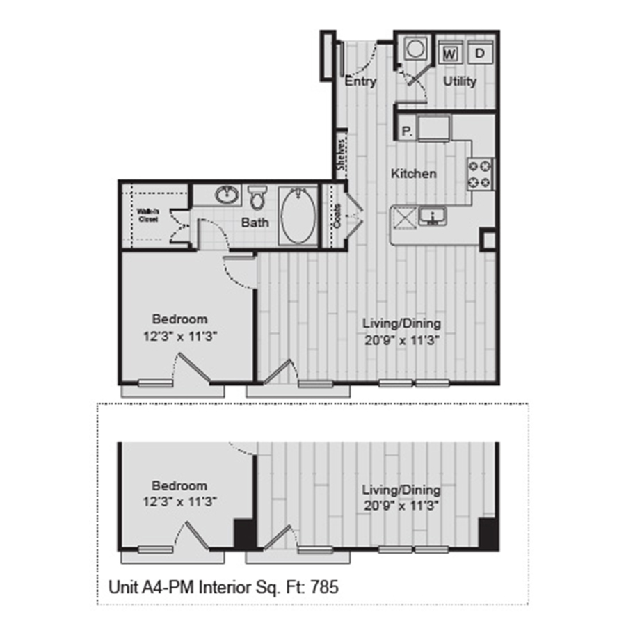 A4 floorplan layout
