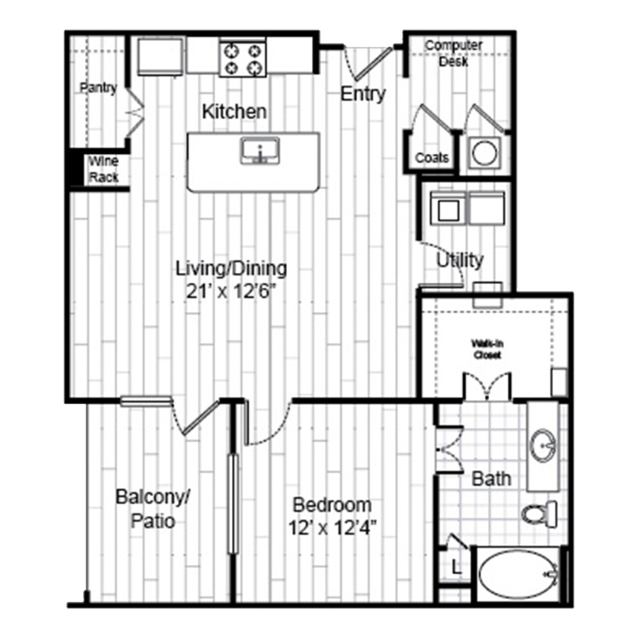 A8 floorplan layout