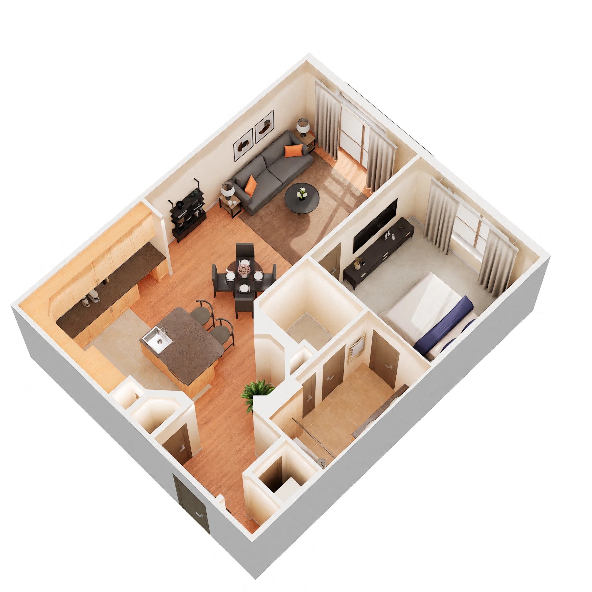 A2E floorplan layout