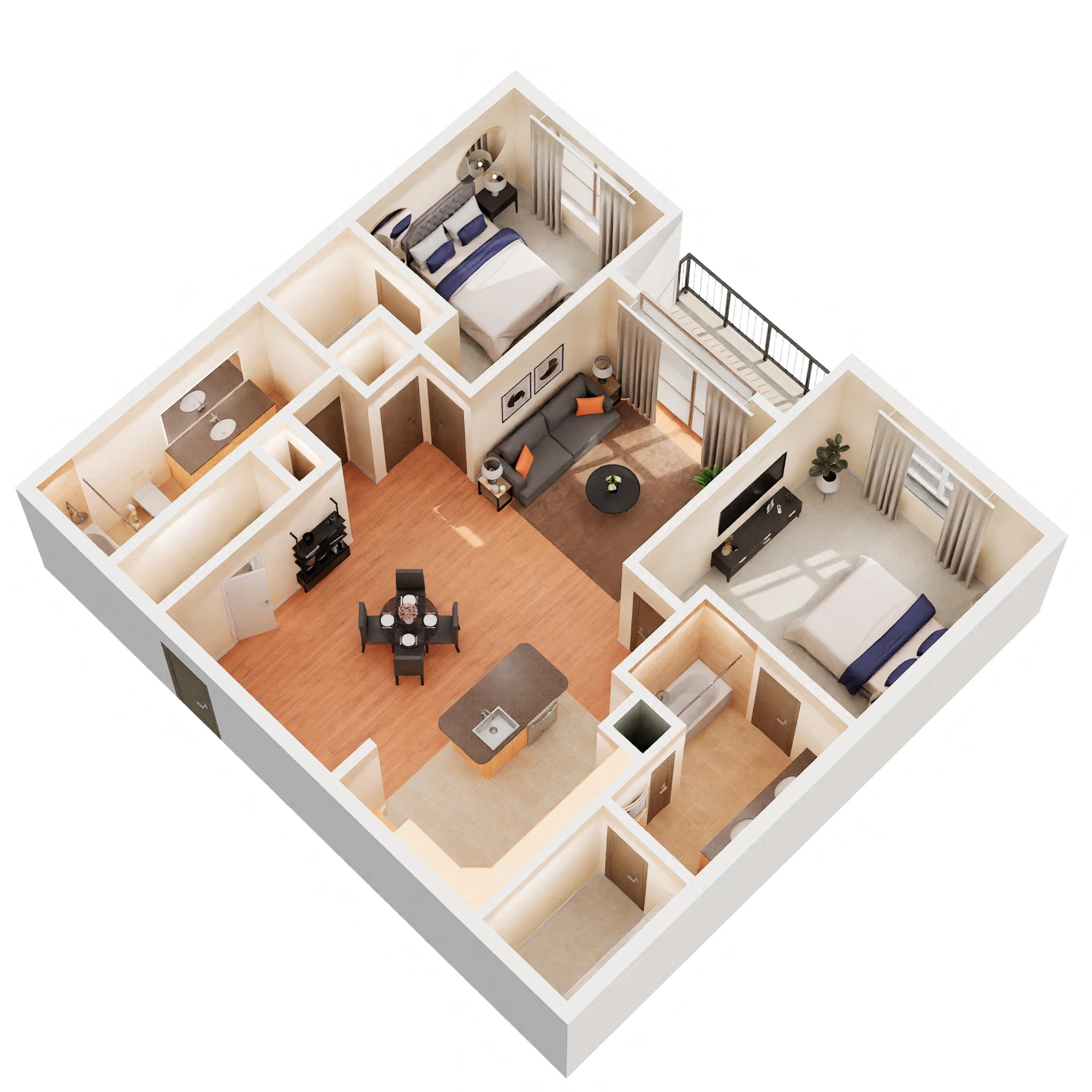 B1 floorplan layout