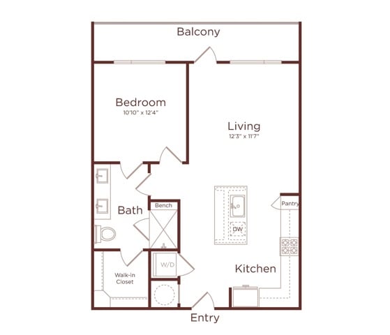 A2A floorplan layout