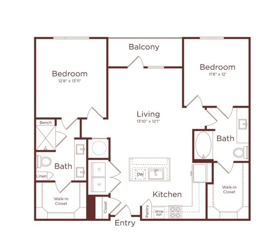 B1A floorplan layout