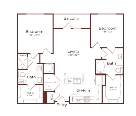 B1 floorplan layout