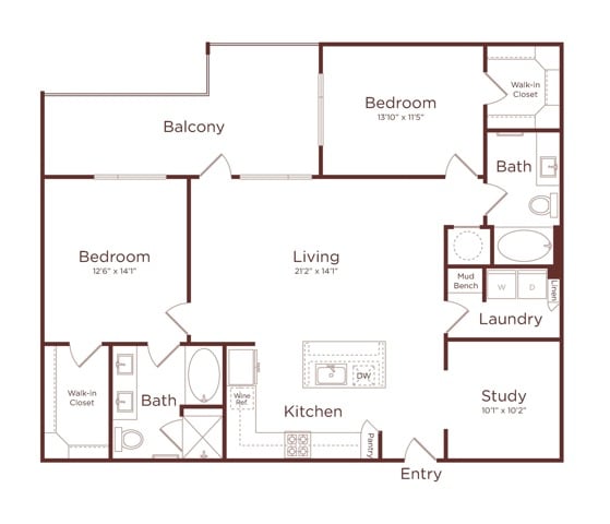 B3 floorplan layout