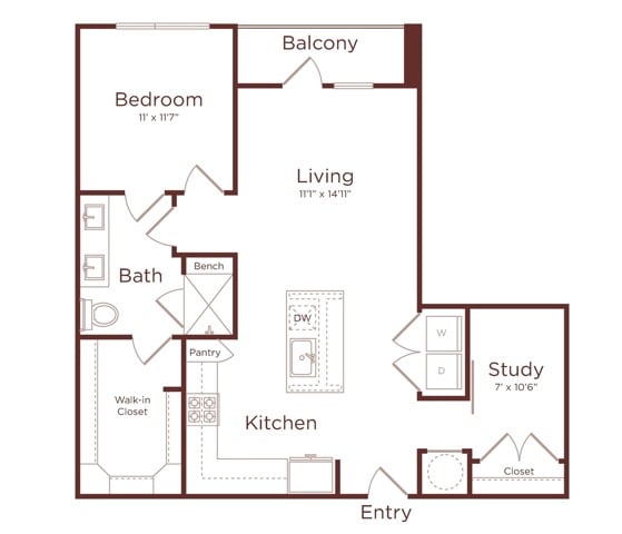 A6 floorplan layout