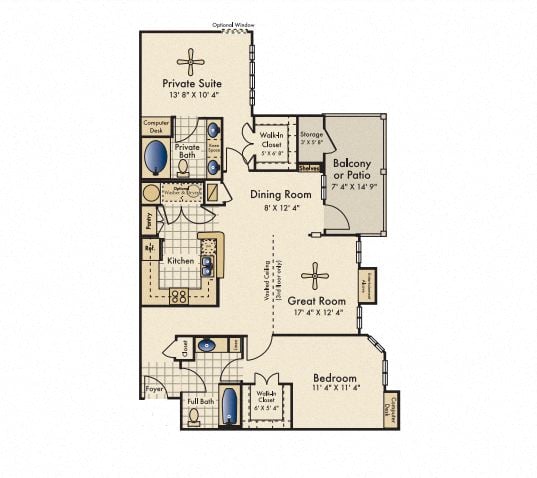 Stonefield floorplan layout