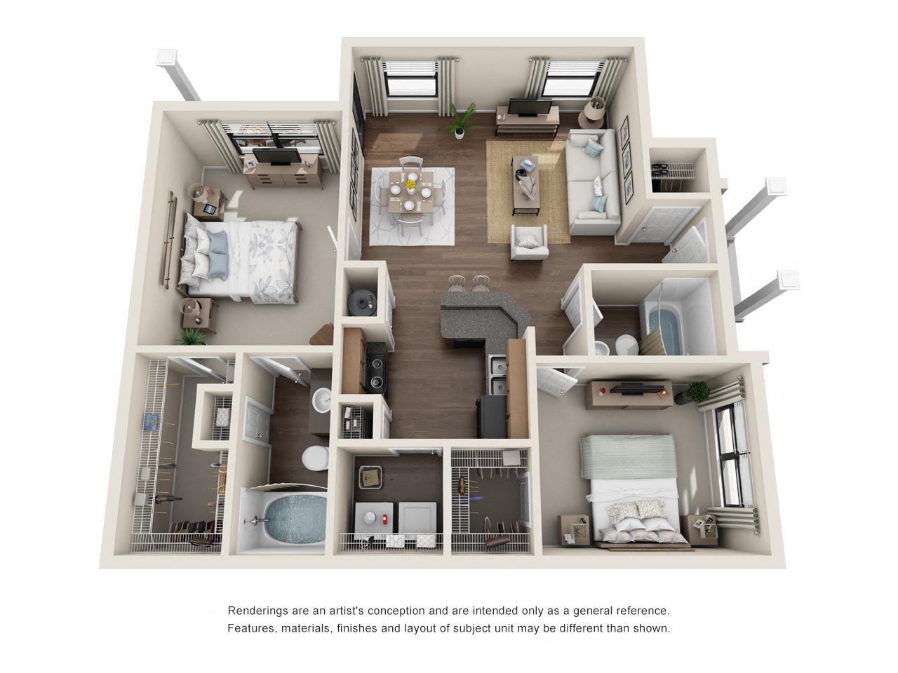 B2 Lower floorplan layout
