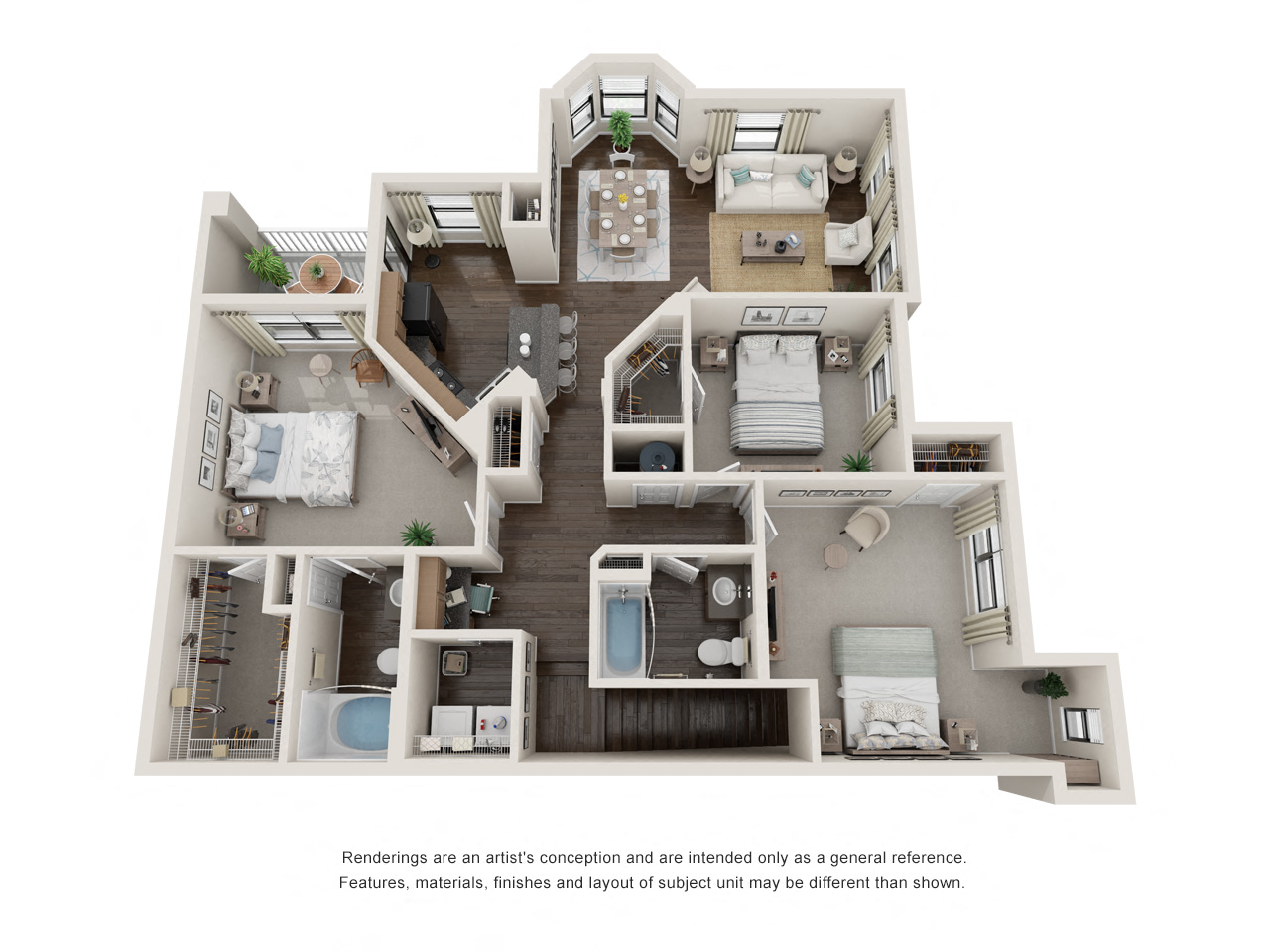 C2 Upper floorplan layout