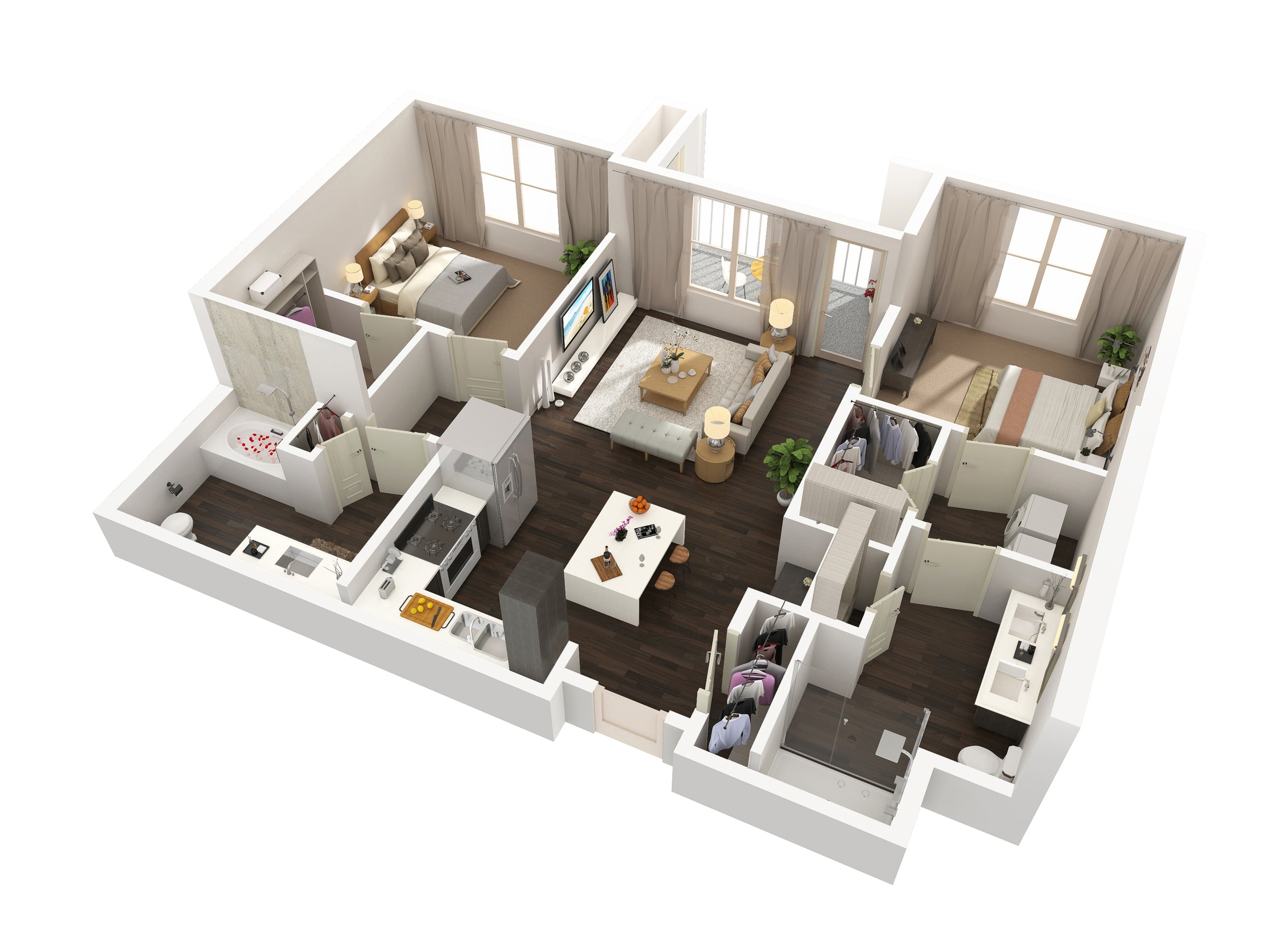 B1 floorplan layout