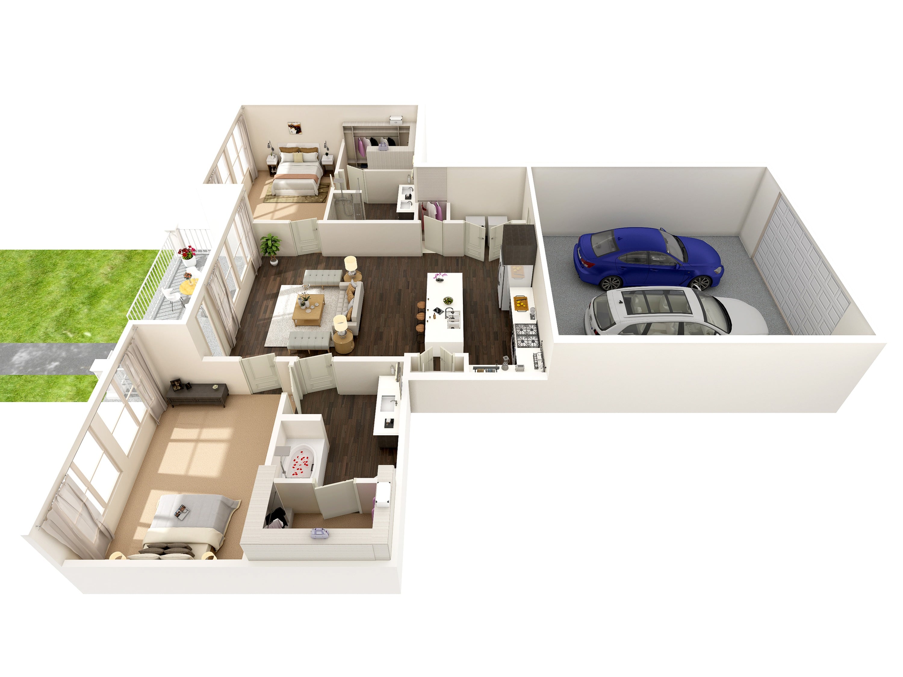 B2 - C floorplan layout