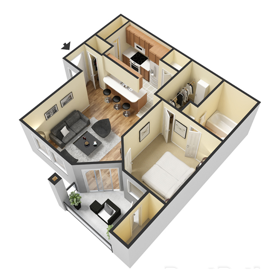 A1 floorplan layout