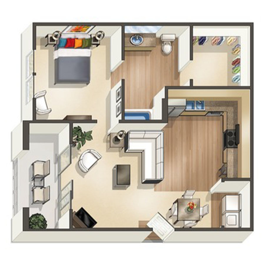A2 floorplan layout