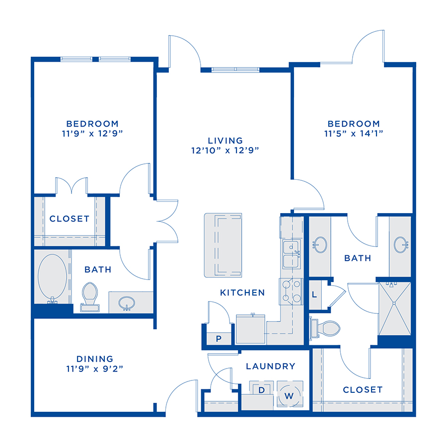 B3 floorplan layout
