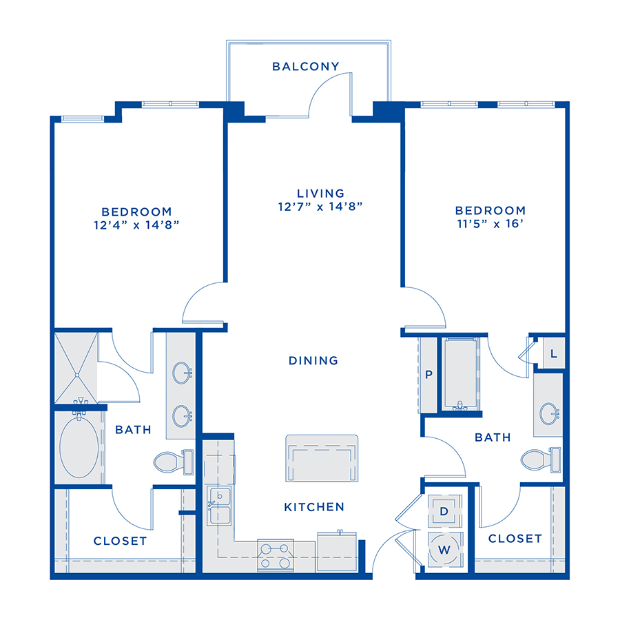 B2 floorplan layout