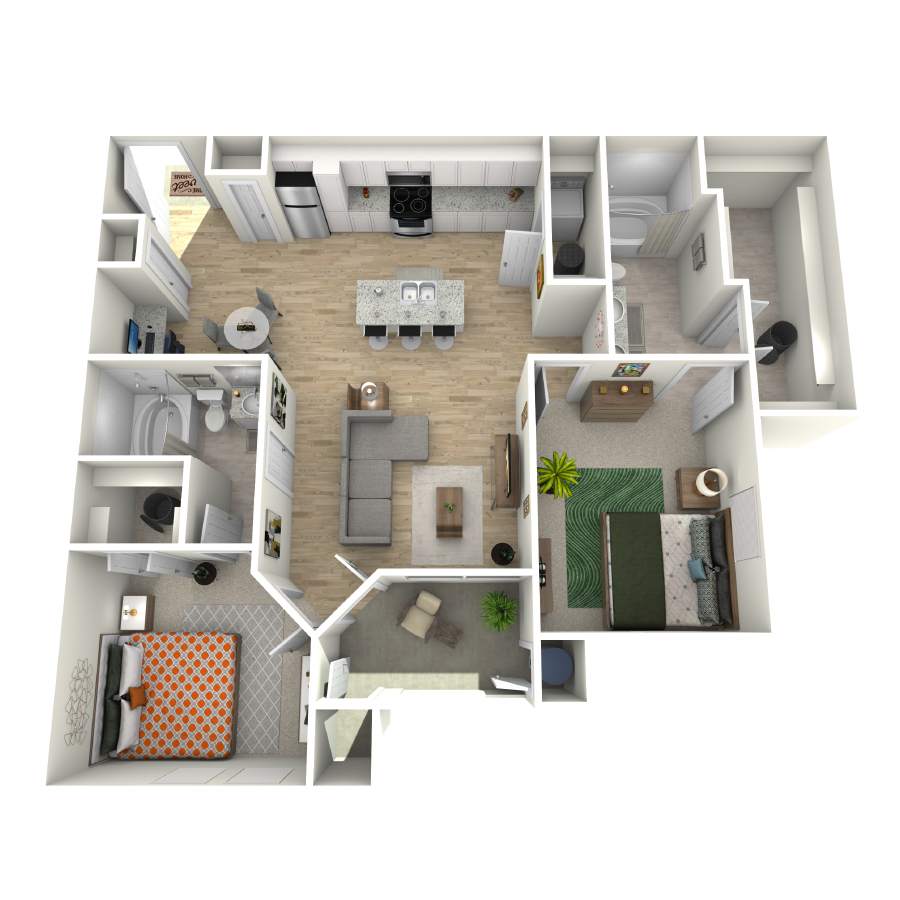 B3 floorplan layout