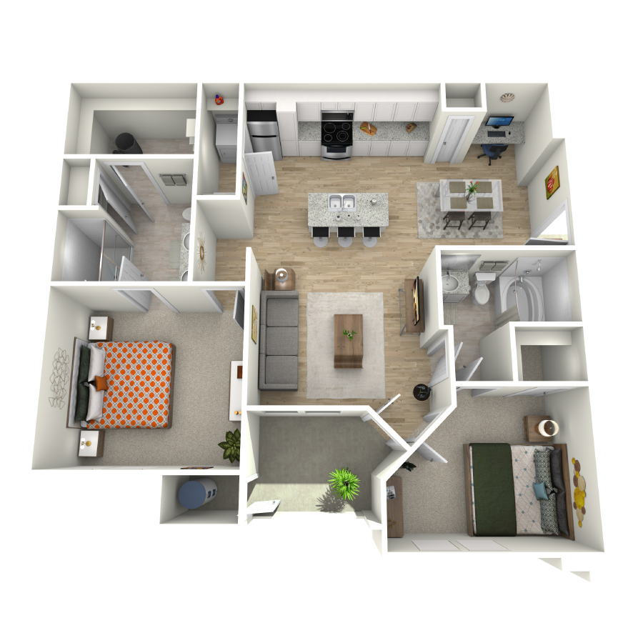 B1 floorplan layout