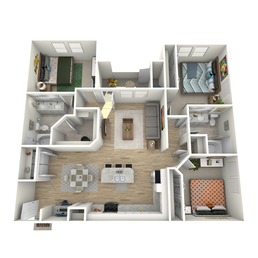 C3 floorplan layout