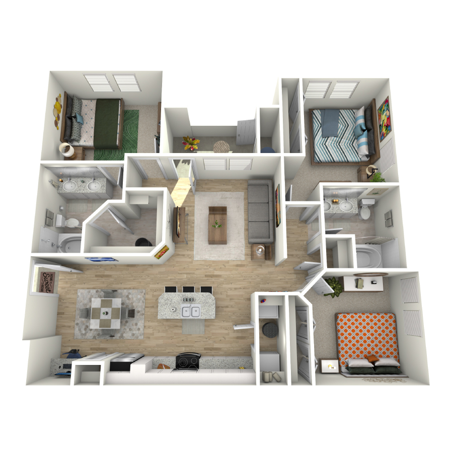 C2 floorplan layout