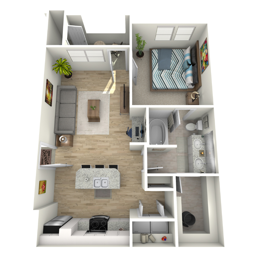 A1 floorplan layout
