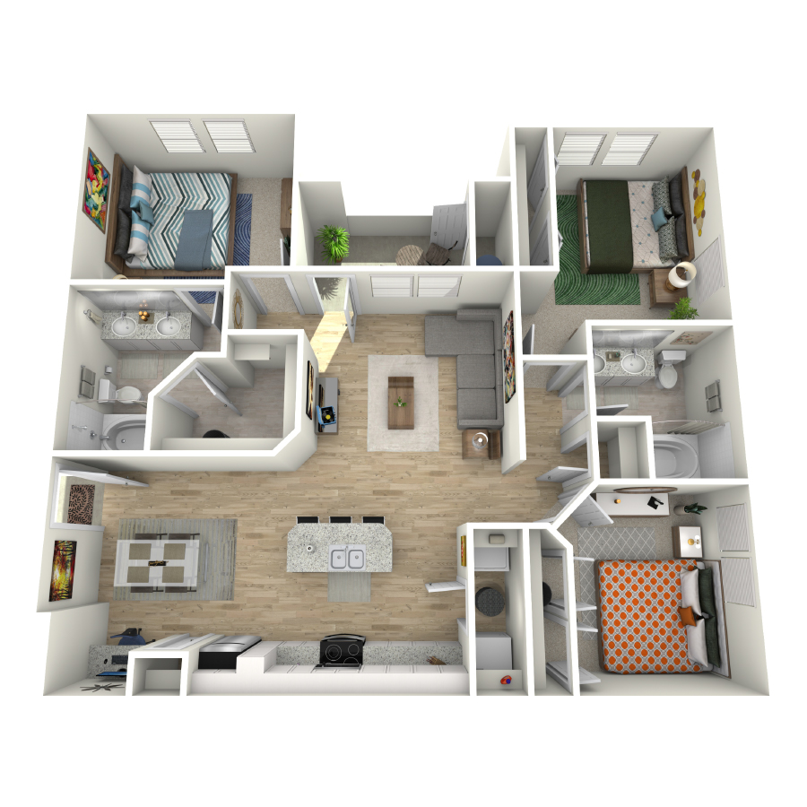 C1 floorplan layout