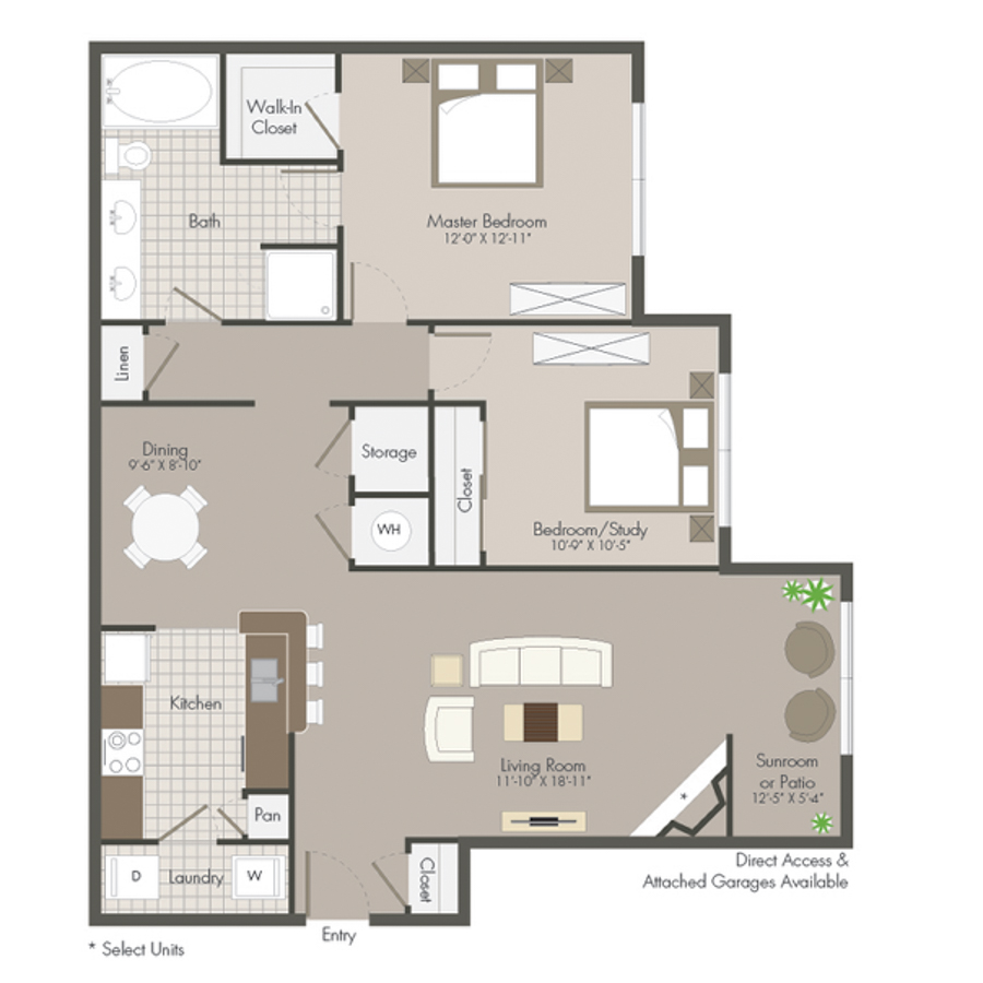 B1 floorplan layout