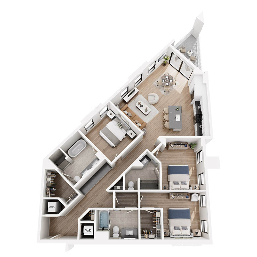 C1 floorplan layout