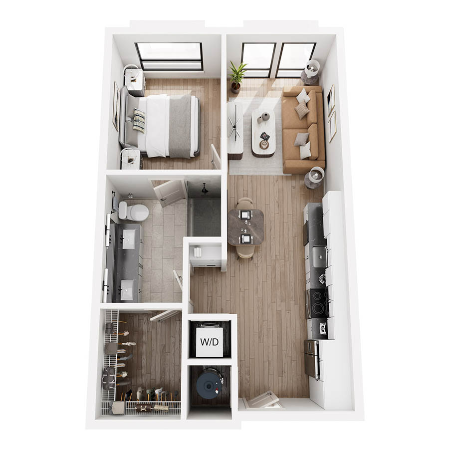 A1 floorplan layout
