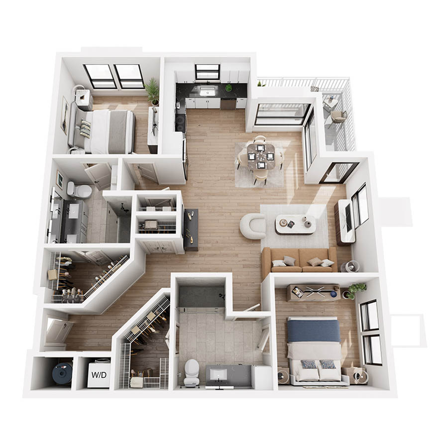 B7 floorplan layout