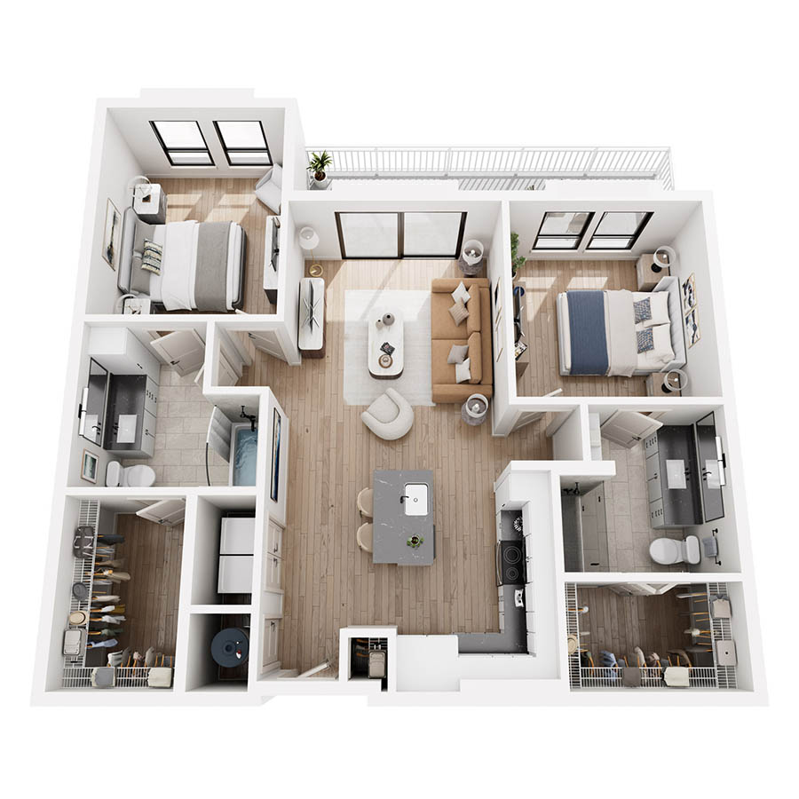 B4 floorplan layout