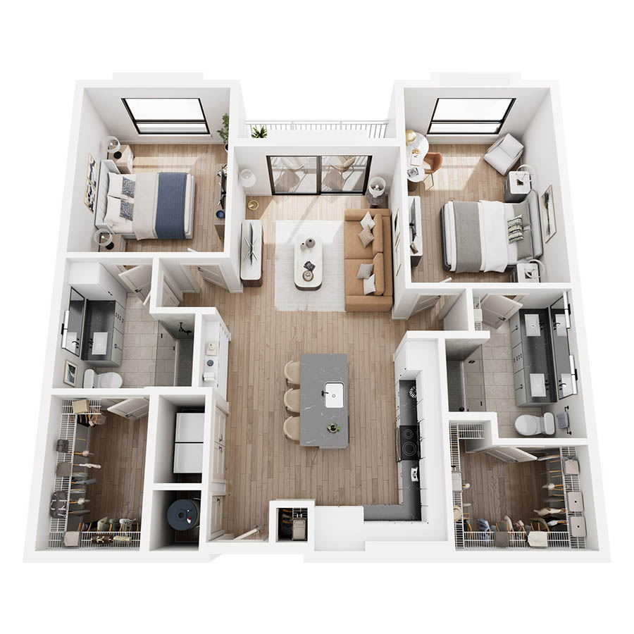 B8 floorplan layout