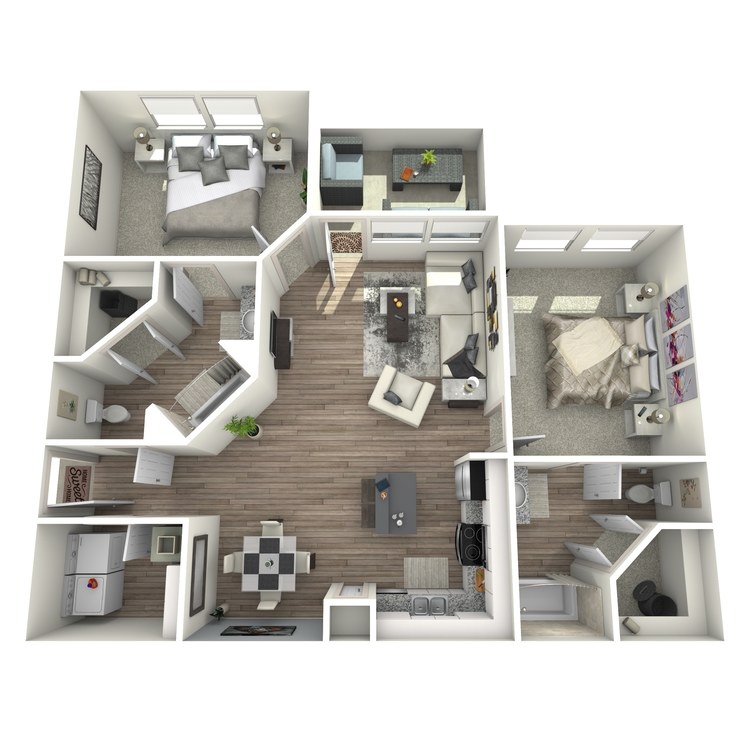 Plan C floorplan layout