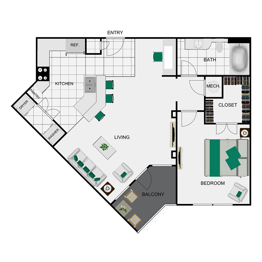 A4 floorplan layout