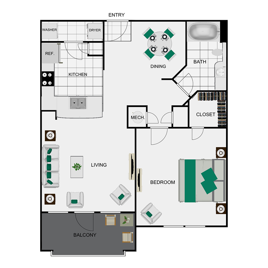 A2.P6 floorplan layout
