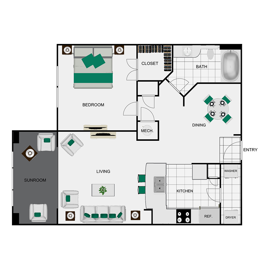 A5 floorplan layout