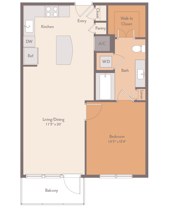 A1 floorplan layout