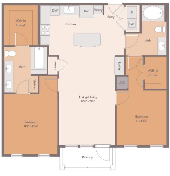 B1 floorplan layout