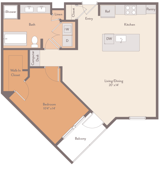 A2 floorplan layout