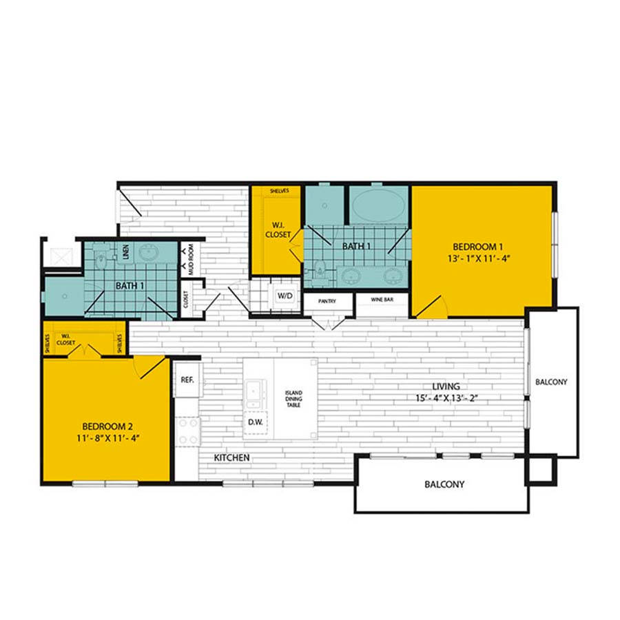 B6 floorplan layout