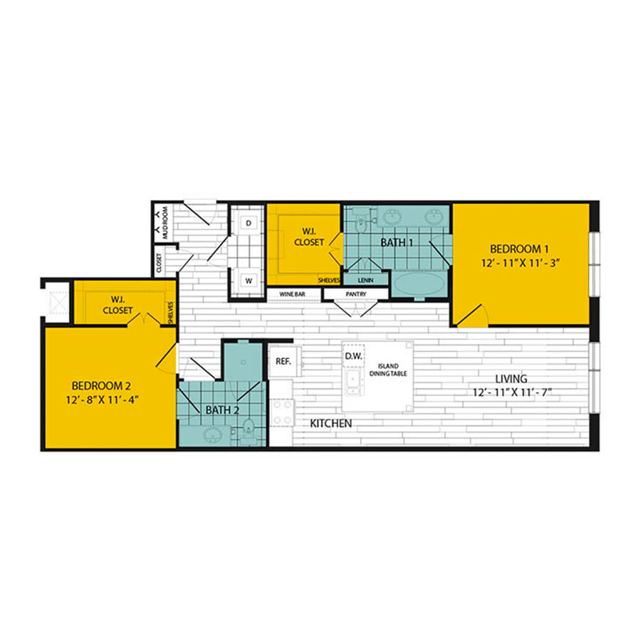 B3 floorplan layout