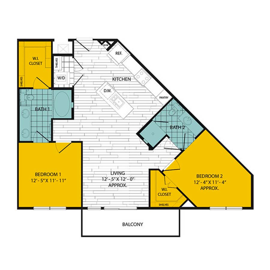 B2 floorplan layout