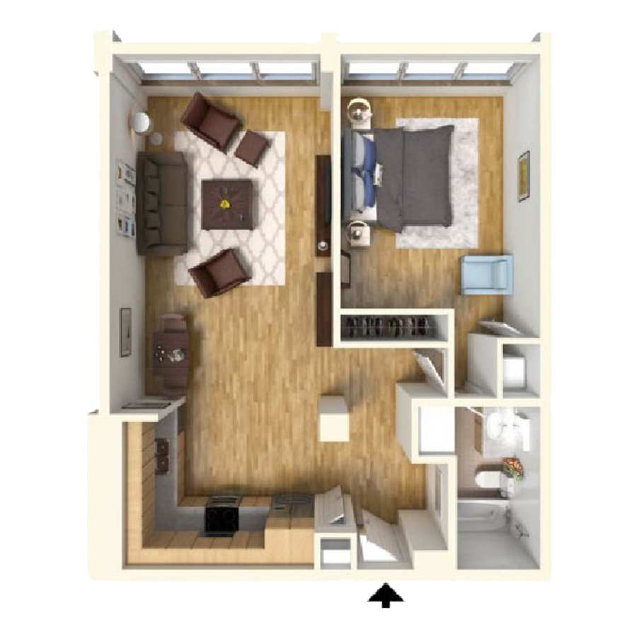 Topaz floorplan layout