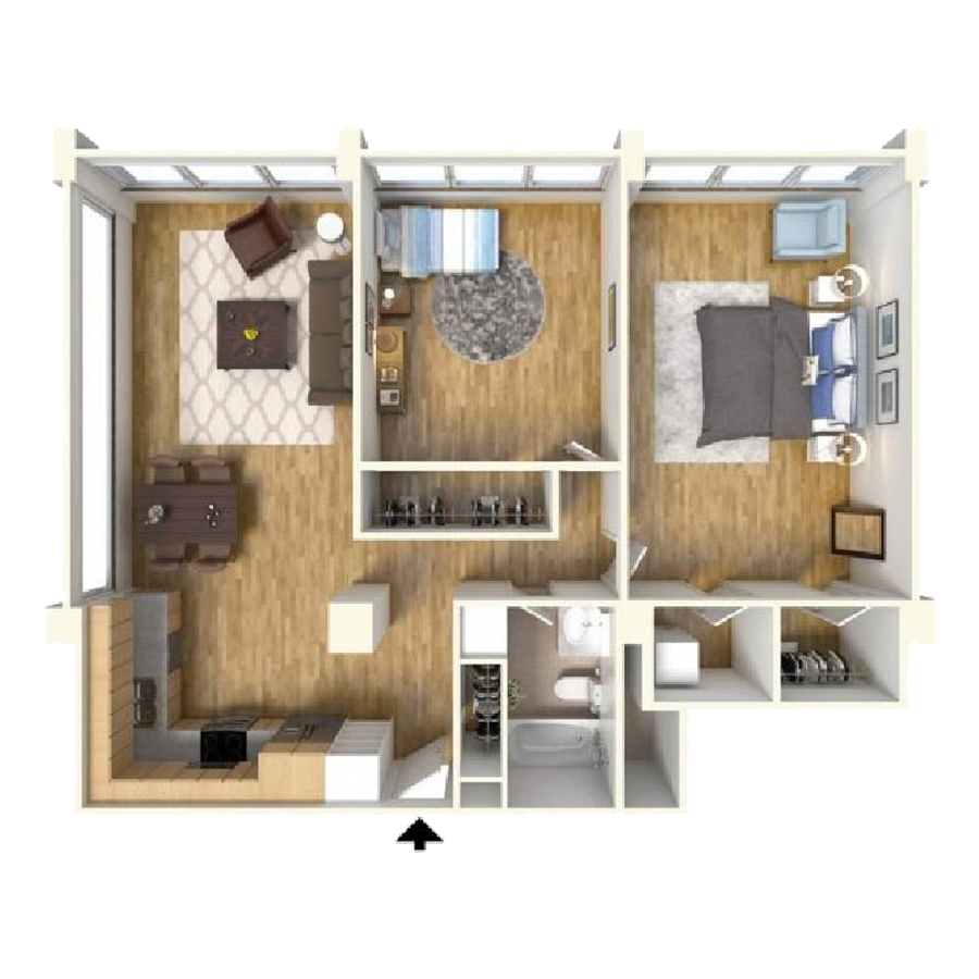 Saphire floorplan layout
