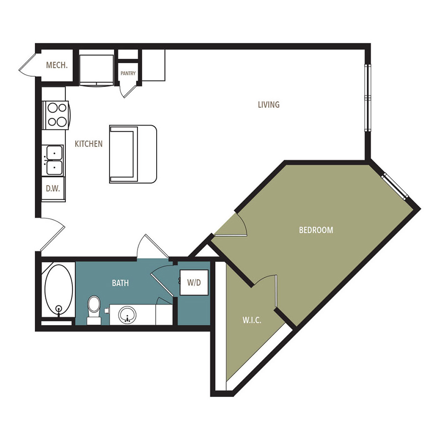 A2A floorplan layout