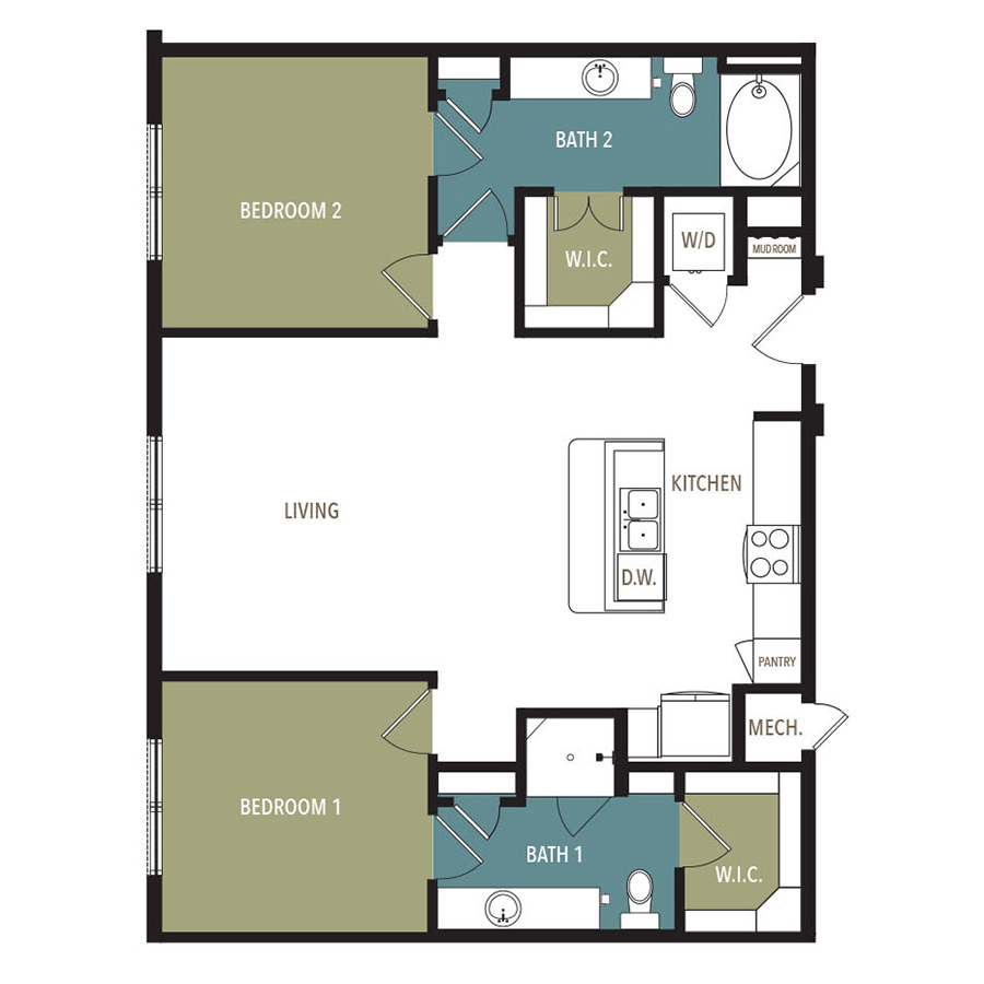 B2 floorplan layout