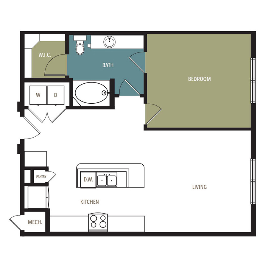 A6 floorplan layout