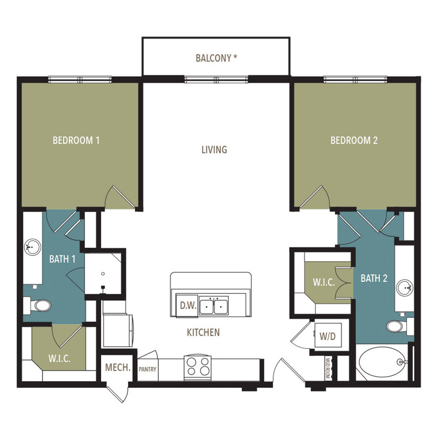 B1 floorplan layout