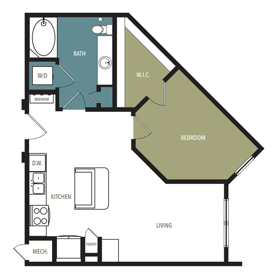 A2B floorplan layout